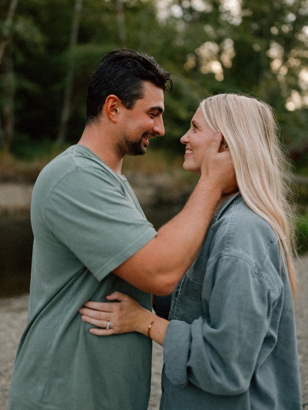 Golden hour couple session