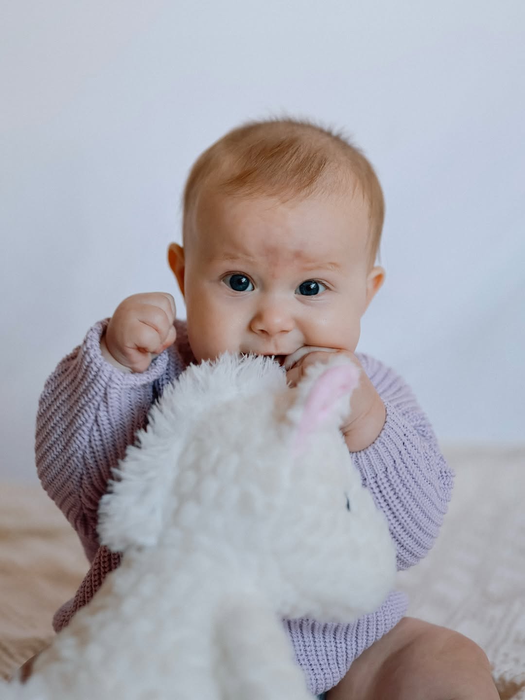 Adorable baby portrait